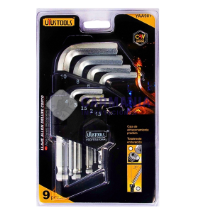 LLAVE ALLEN UNIVERSAL 9PZ CORTA UYUSTOOLS YAA901