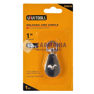 ROLDANA DE ZINC 1" UYU RZ001S