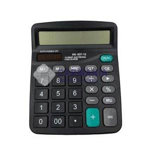 CALCULADORA PIL/SOLAR  12 DIGITOS KK-837-12 G-8677
