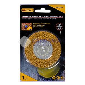 CEPILLO PLANO 3" 1PZ P/TALADRO UYUS EBT203
