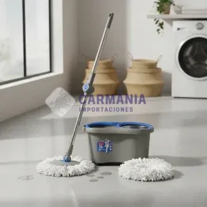 LIMPIADOR MOPA P/PISOS CON/BALDE C/AZUL  M23 7436