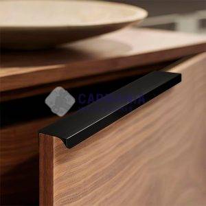 TIRADOR OCULTO 15CM NEGRO MATE P/MUEBLES G-7730-2