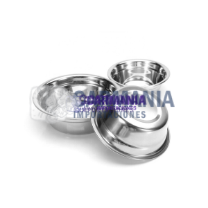BOWL DE ACERO INOX. 21 CM REF3602