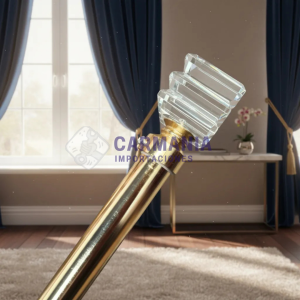 BARROTE EXTENS 120-210CM DORADO CRISTAL GLG1009-2