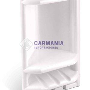 ESQUINERO PARA BAÑO BLANCO 44X26X15CM ROMA
