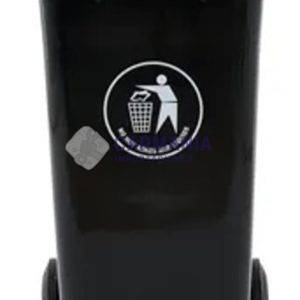 BASURERO CONTENEDOR 120 LC/RUEDAS TAP NEGRA G-7894