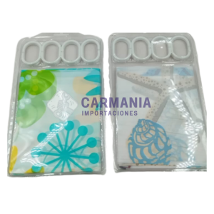 CORTINA DE BAÑO C/ARGOLLA C/DISEÑO 1.8*1.8 MTS  I3