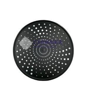 ROCETA REDONDA  GRANDE NEGRA 22CM G-7887