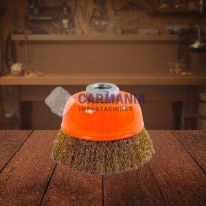 CEPILLO COPA 3" BRONCE P/AMOLADORA WFENG WF 83513