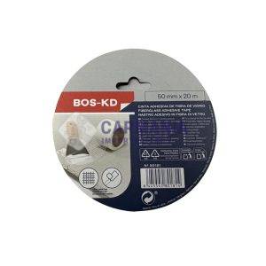 CINTA ADHESIVA FIBRA DE VIDRIO 50MMX20MTS G-8505