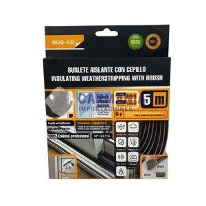 BURLETE CEPILLO  9MMX5MMX5MTS  MARRON 04716 G-8509