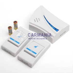 TIMBRE INALAMBRICO  C/2 PULSADORES M-5610 G-7676