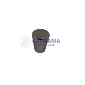 TIRADOR 14X20MM CONICO METALICO PLATEADO G-7682
