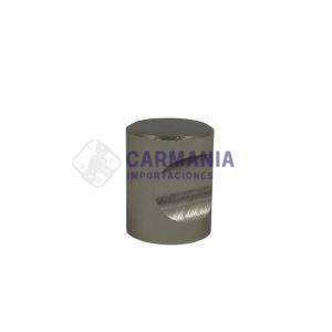 TIRADOR 20MM MUESCA REDONDO METAL PLATEADO G-7680